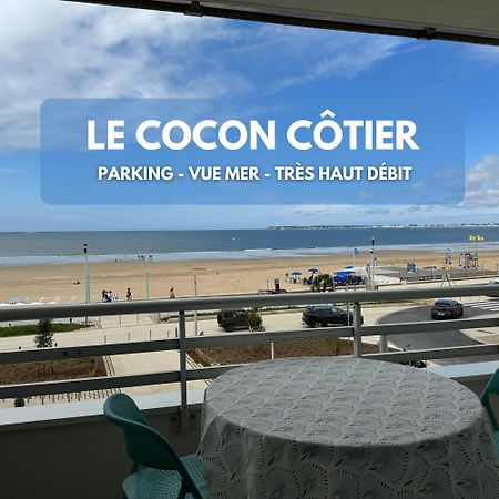 Cocon Cotier - Vue Sur Mer - Parking - Proche De La Thalasso - Terrasse Apartment Pornichet Exterior foto